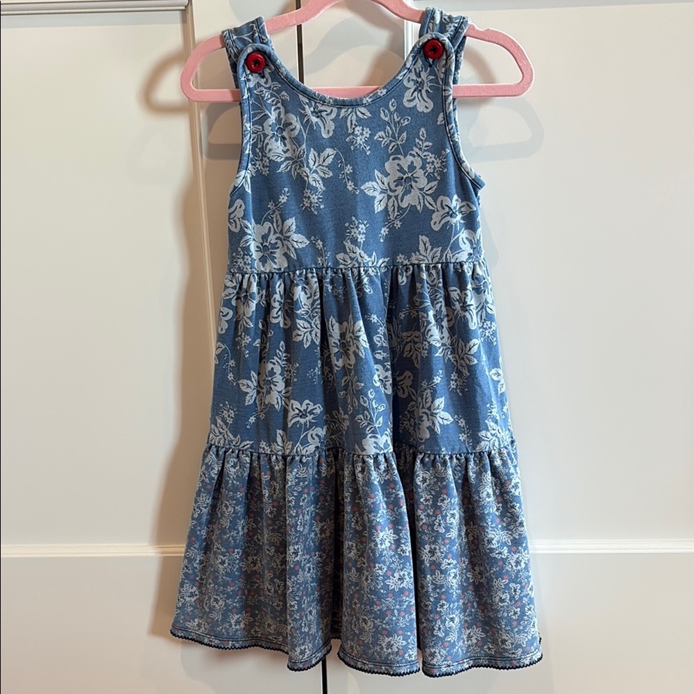 Matilda Jane Blue and White Tiered Sundress